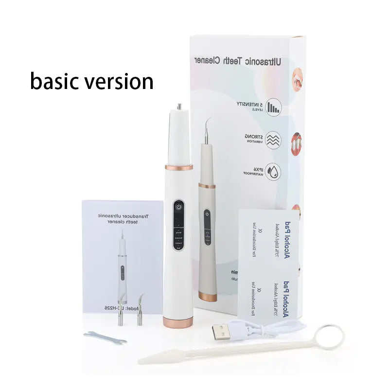 Ultrasonic Electric Tooth Plaque Removal Cleaner
